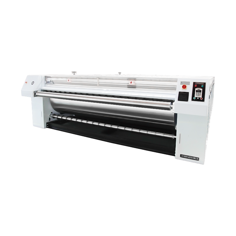 Planchadora plana serpentina accionada por husillo