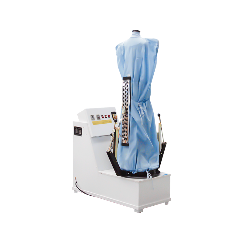 Acabador de formas de prendas totalmente automático