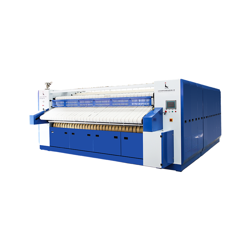 Planchadora plana de alta velocidad accionada por vapor